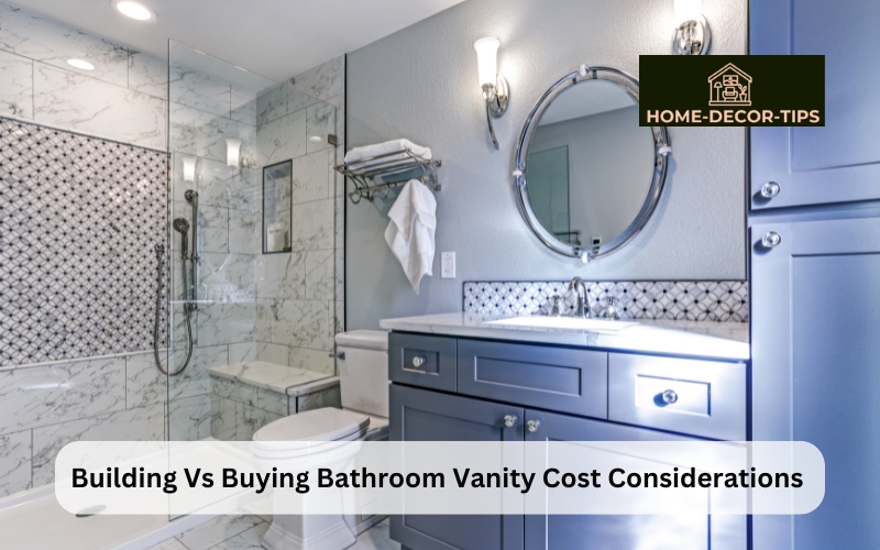 Is it cheaper to build or buy a bathroom vanity